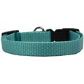 Mirage Pet Mirage Pet 124-1 OBMD Plain Nylon Dog Collar; Ocean Blue - Medium 124-1 OBMD